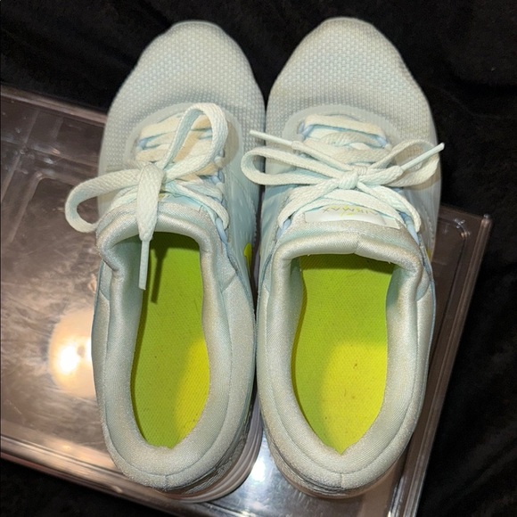 Blue Athletic Sneakers with Breathable Mesh - Picture 5 of 12